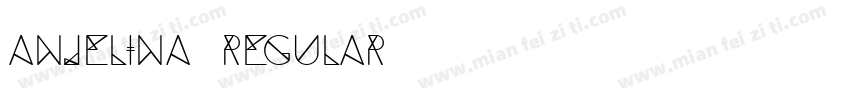Anjelina Regular字体转换